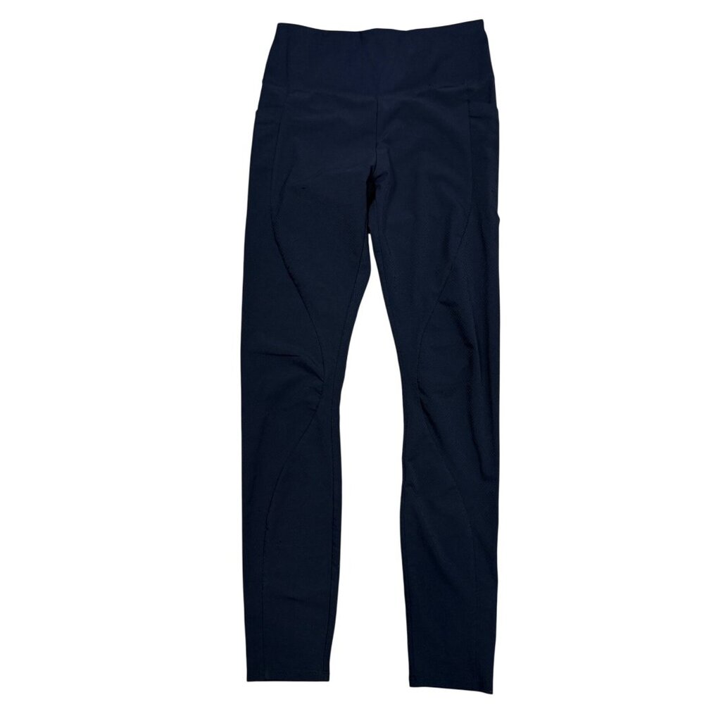 Athleta‎ Quest Hybrid Tight Size 4 Black High-Rise Leggings With Pockets